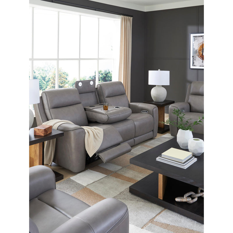  Manufacturer Color_Coin  -- 5Z Comfort Power Leather Match Recliner IMAGE 10