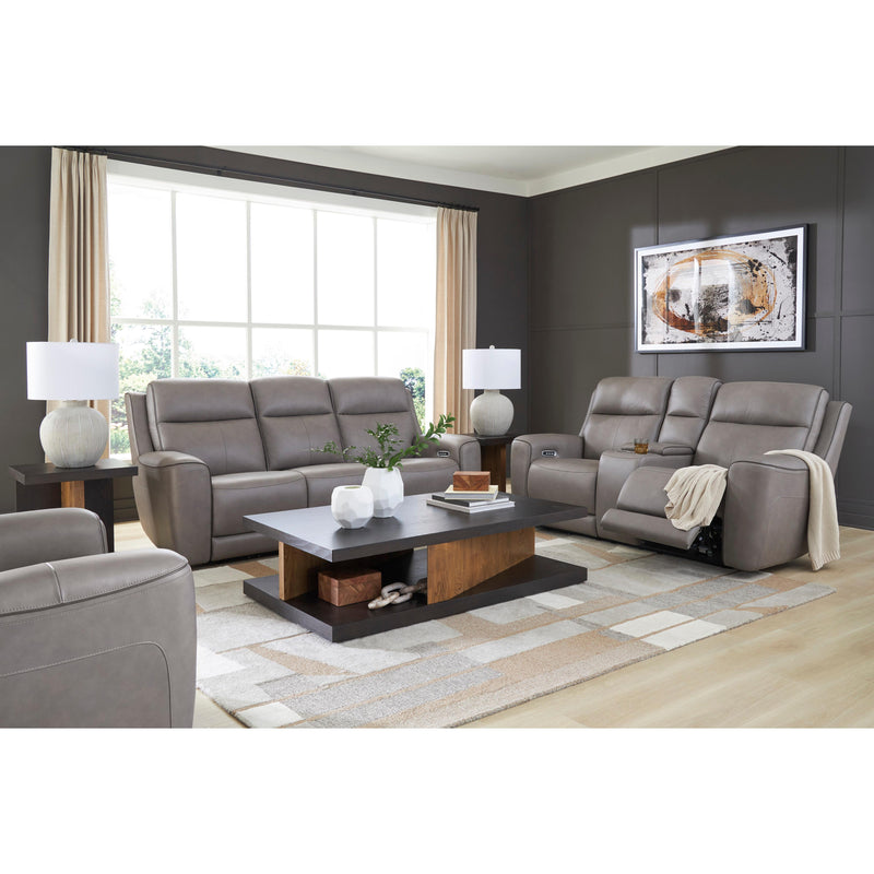  Manufacturer Color_Coin  -- 5Z Comfort Power Leather Match Recliner IMAGE 11