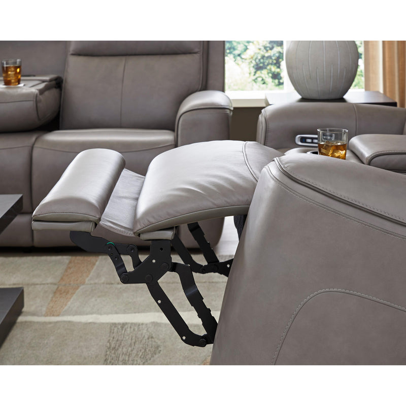  Manufacturer Color_Coin  -- 5Z Comfort Power Leather Match Recliner IMAGE 7