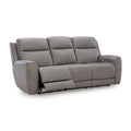 Manufacturer Color_Coin  -- 5Z Comfort Power Reclining Leather Match Sofa IMAGE 1