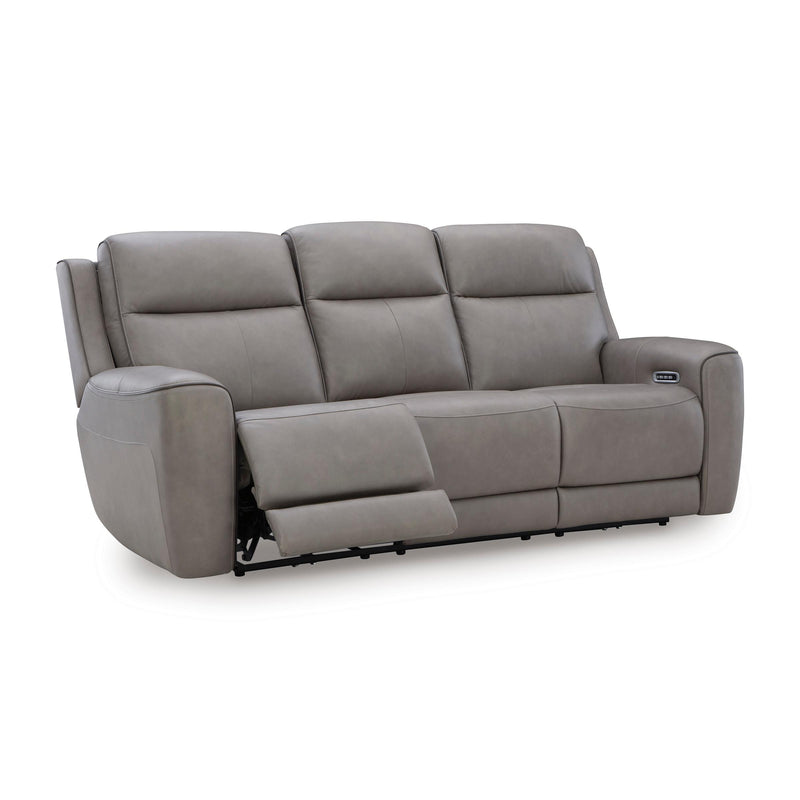  Manufacturer Color_Coin  -- 5Z Comfort Power Reclining Leather Match Sofa IMAGE 1