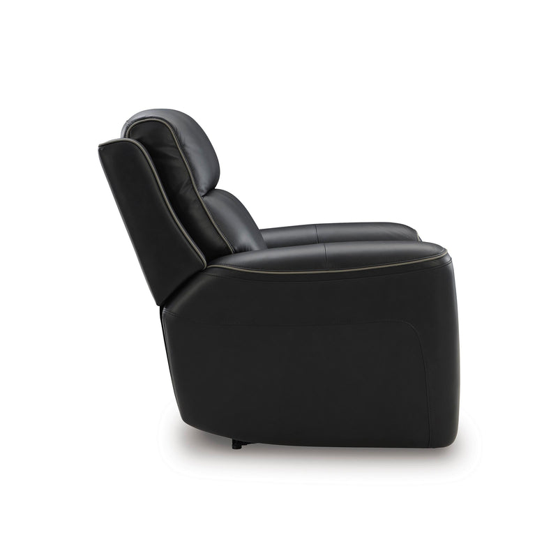  Manufacturer Color_Onyx  -- 5Z-Comfort PCU1090213 Power Recliner with Adjustable Headrest IMAGE 4