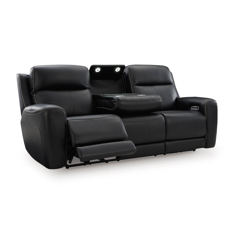  Manufacturer Color_Onyx  -- 5Z-Comfort PCU1090215 Power Reclining Sofa with Adjustable Headrest IMAGE 2