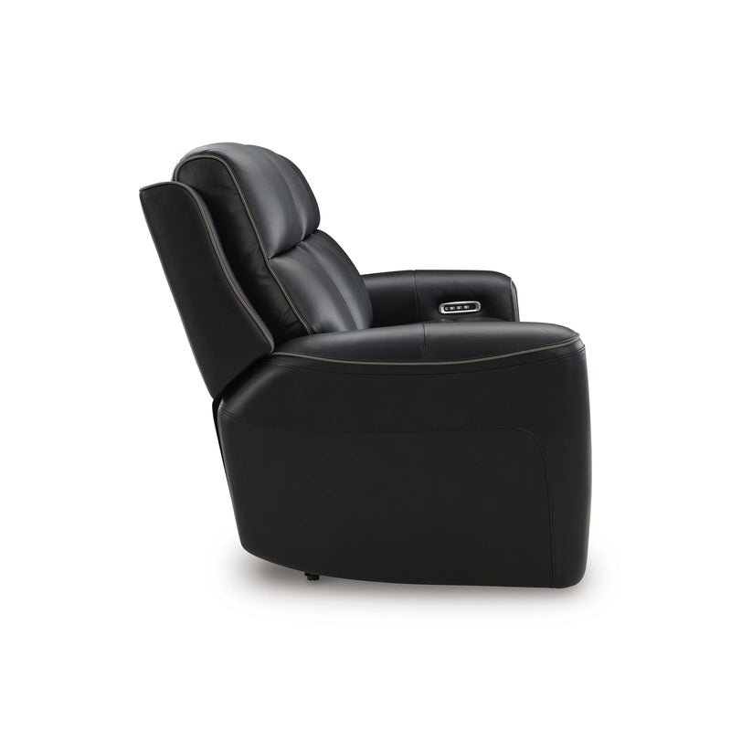  Manufacturer Color_Onyx  -- 5Z-Comfort PCU1090215 Power Reclining Sofa with Adjustable Headrest IMAGE 4