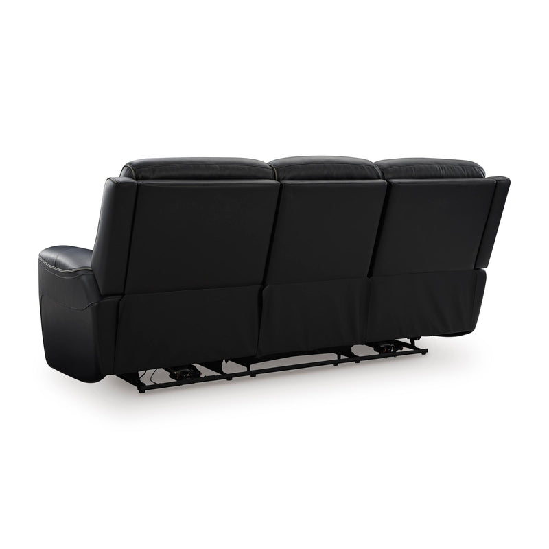  Manufacturer Color_Onyx  -- 5Z-Comfort PCU1090215 Power Reclining Sofa with Adjustable Headrest IMAGE 5