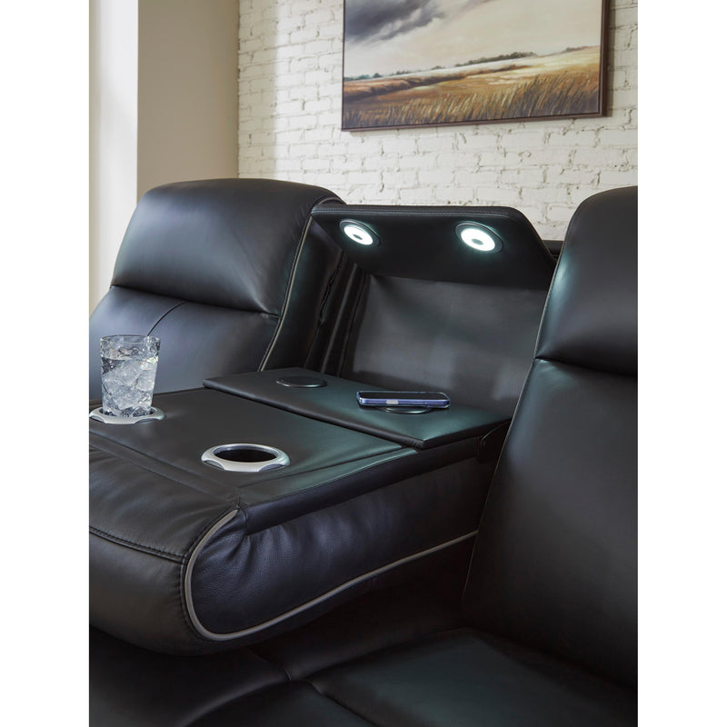  Manufacturer Color_Onyx  -- 5Z-Comfort PCU1090215 Power Reclining Sofa with Adjustable Headrest IMAGE 9