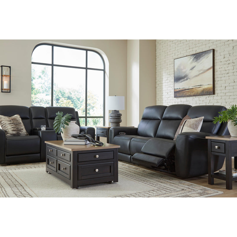  Manufacturer Color_Onyx  -- 5Z-Comfort PCU1090218 Power Reclining Loveseat with Console and Adjustable Headrest IMAGE 14