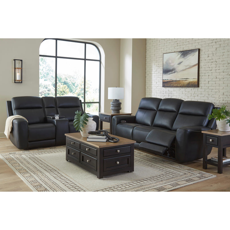  Manufacturer Color_Onyx  -- 5Z-Comfort PCU1090218 Power Reclining Loveseat with Console and Adjustable Headrest IMAGE 18