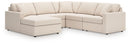 Modmax - U-Shaped Sectional - Oyster