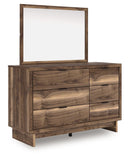Chirason - Dresser And Mirror - Brown