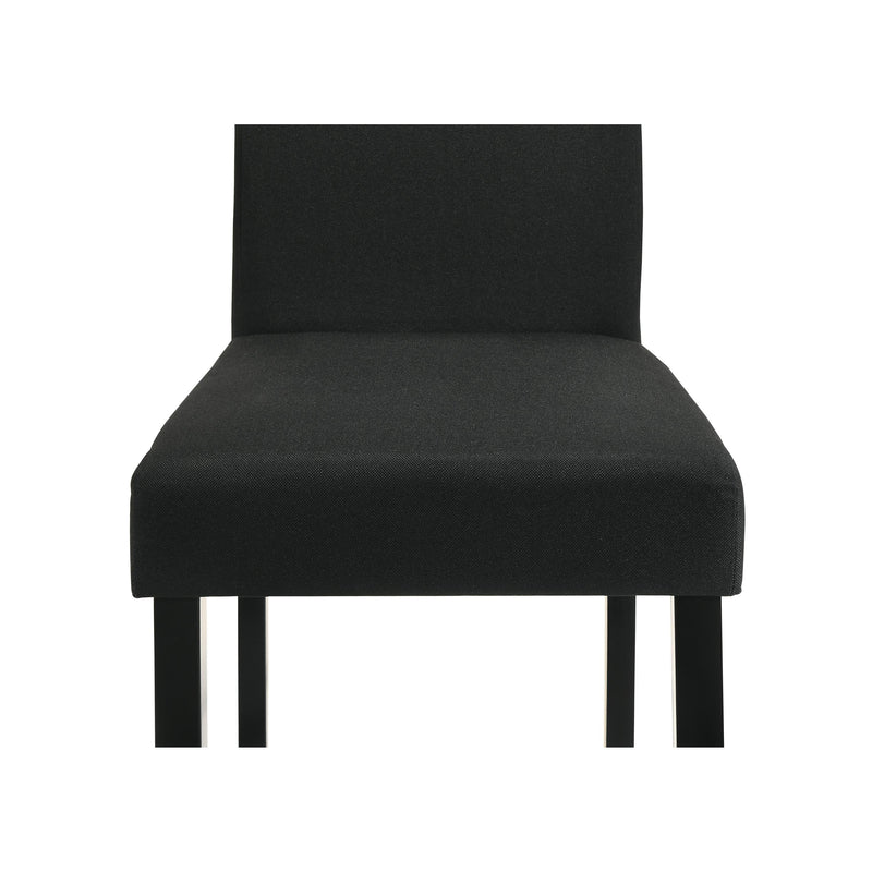  Crown Mark Resia 2120S-BK Dining Chair - Black IMAGE 5