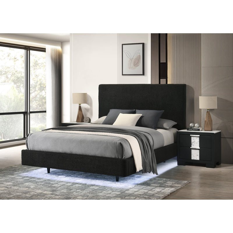  Size_King  -- Fable 5096BK King Bed - Black IMAGE 3