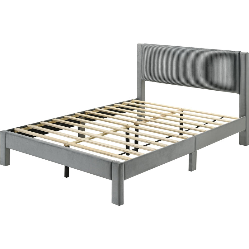  Size_Full  -- Lucia Upholstered Panel Bed IMAGE 2