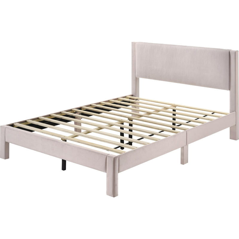  Size_Full  -- Lucia Upholstered Panel Bed IMAGE 2