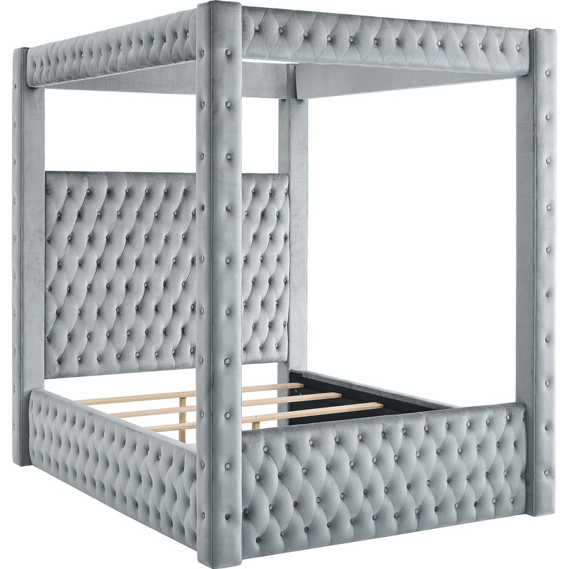  Size_King  -- Annabelle Upholstered Canopy Bed IMAGE 2