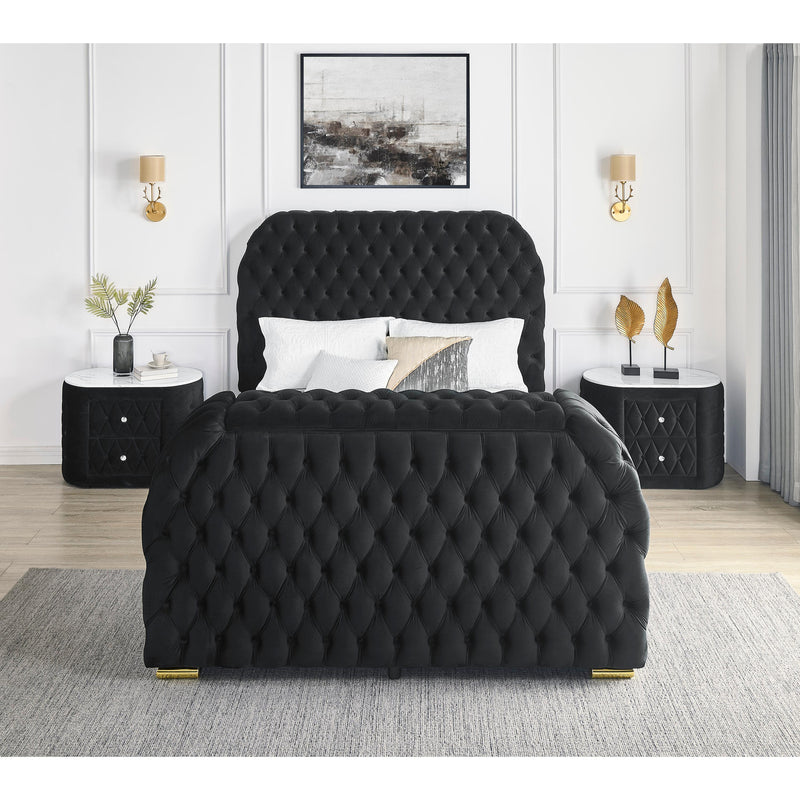  Size_King  -- Natalia Upholstered Panel Bed IMAGE 4