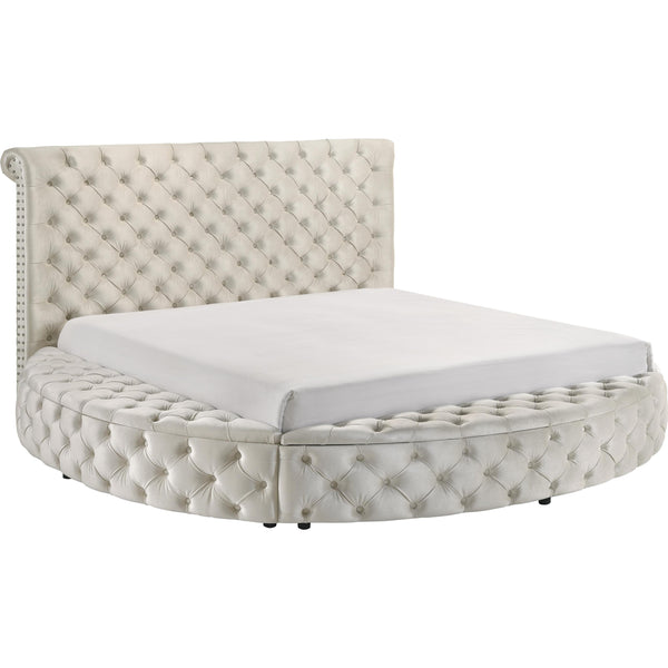  Size_King  -- Brigitte Upholstered Panel Bed with Storage IMAGE 1