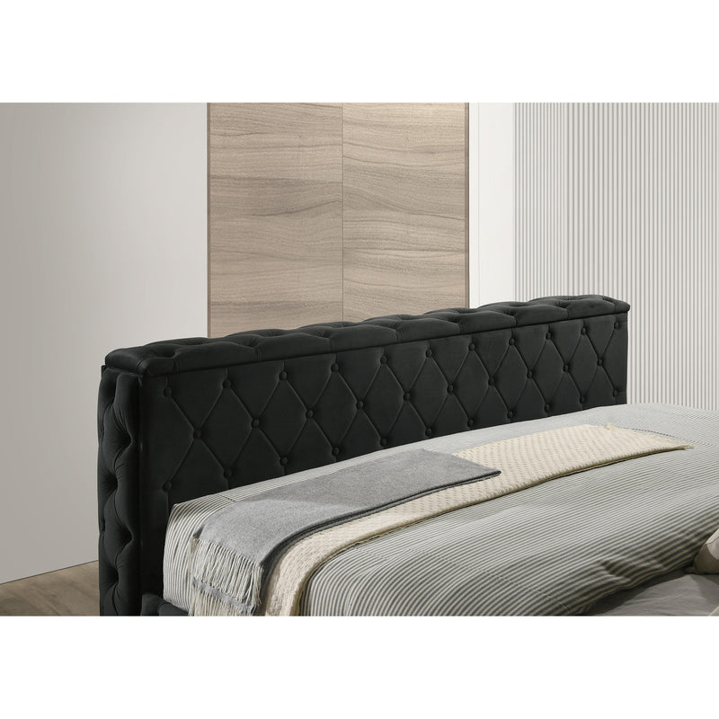  Size_King  -- Josephine Upholstered Panel Bed IMAGE 6