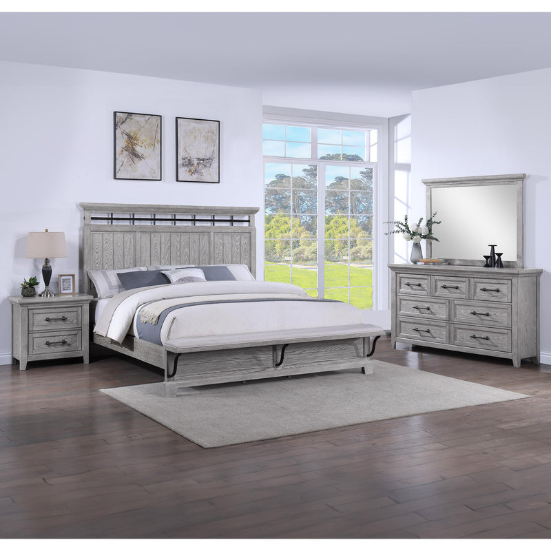  Size_Queen  -- Beckett B1900-Q Queen Bed IMAGE 4