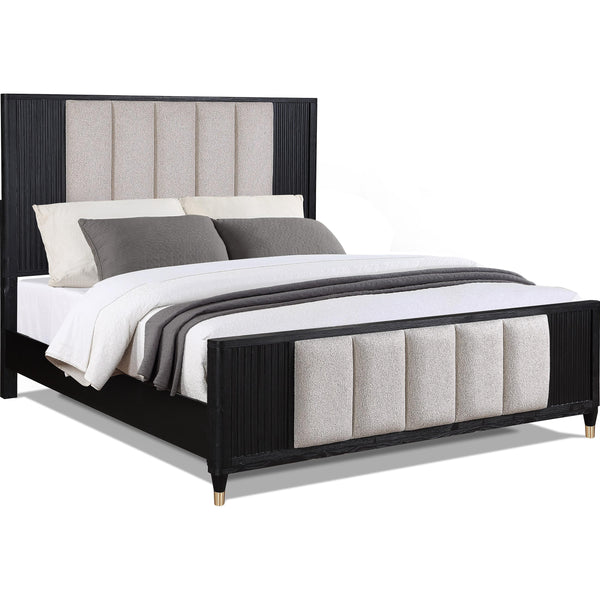  Size_King  -- Kara Upholstered Panel Bed IMAGE 1