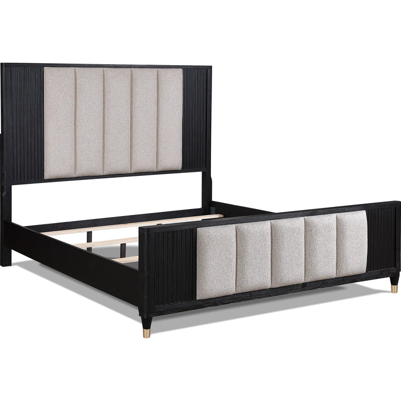  Size_King  -- Kara Upholstered Panel Bed IMAGE 2