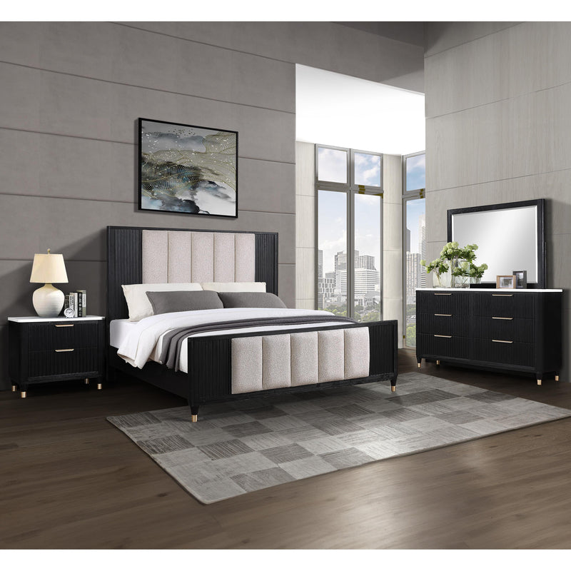  Size_Queen  -- Kara B1400-Q Queen Bed IMAGE 4