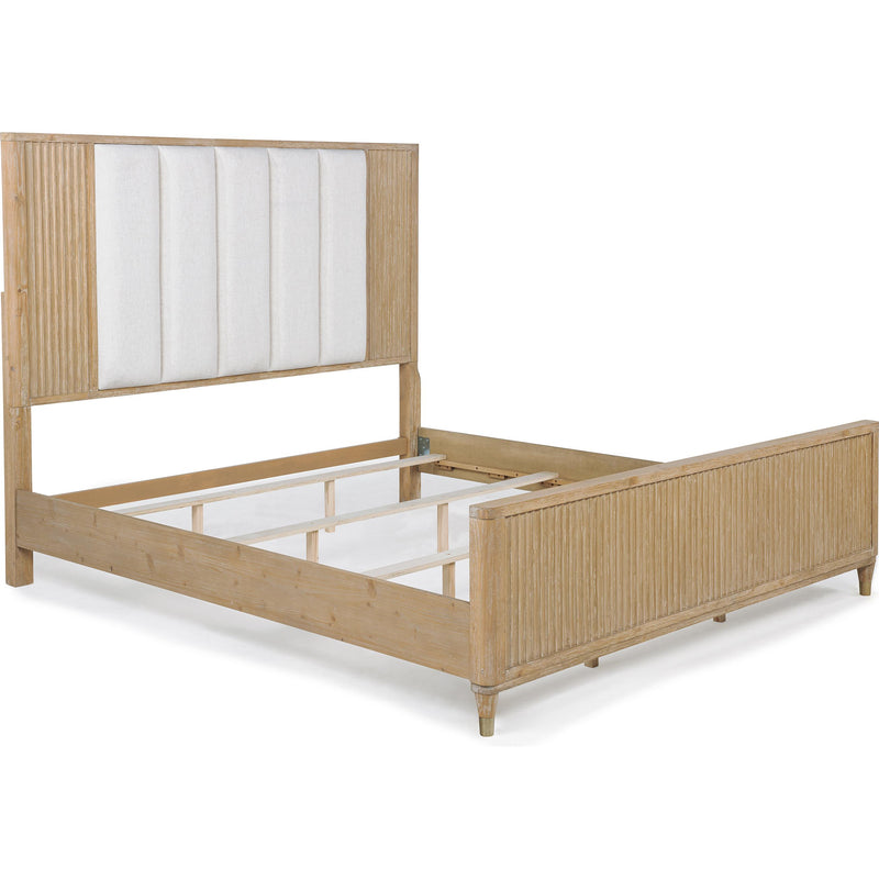  Size_Queen  -- Kara B1450-Q Queen Bed - Cerused Natural IMAGE 2