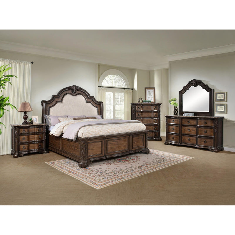  Size_King  -- Ludwig Panel Bed IMAGE 3