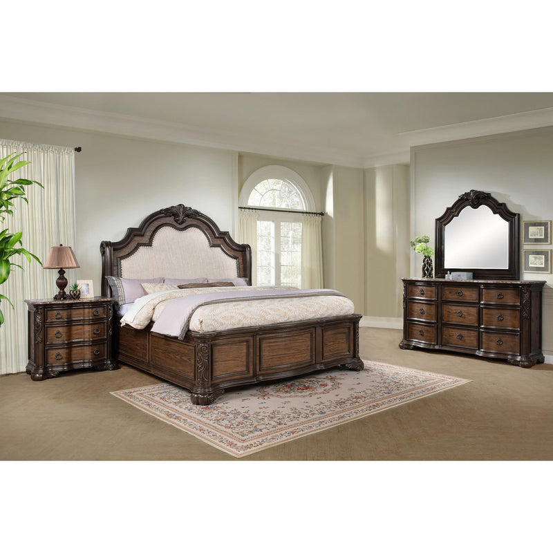  Size_King  -- Ludwig Panel Bed IMAGE 4