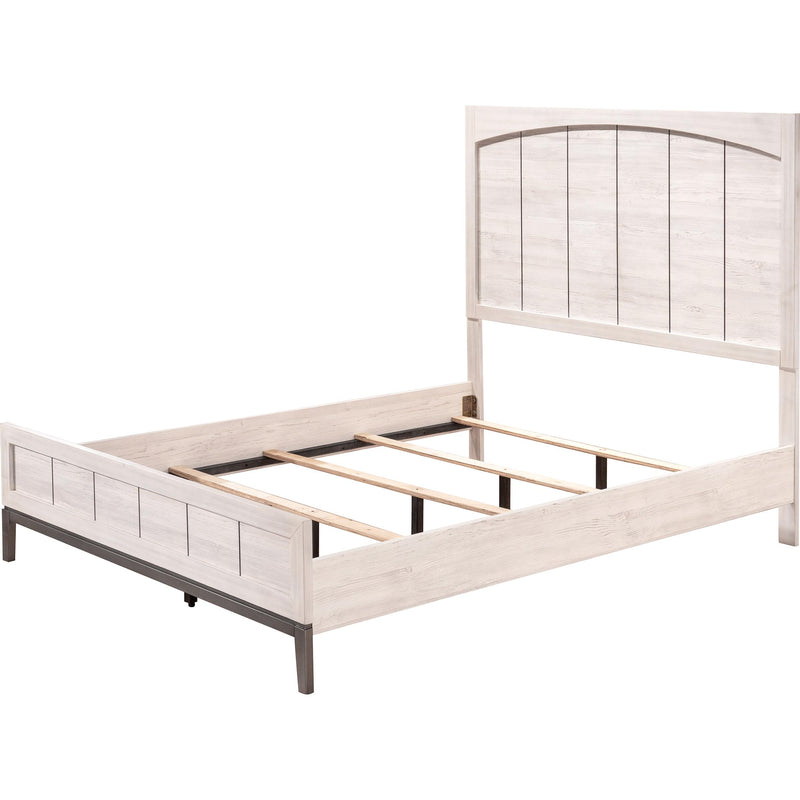  Size_Queen  -- Veda B3300-Q Queen Bed IMAGE 2