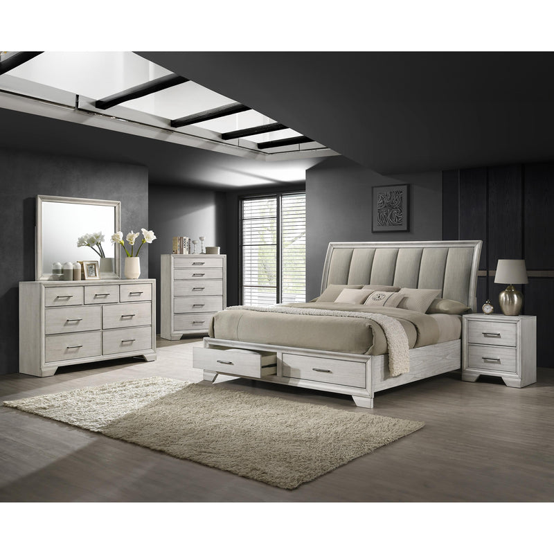  Size_King  -- Jaymes Upholstered Panel Bed with Storage IMAGE 3