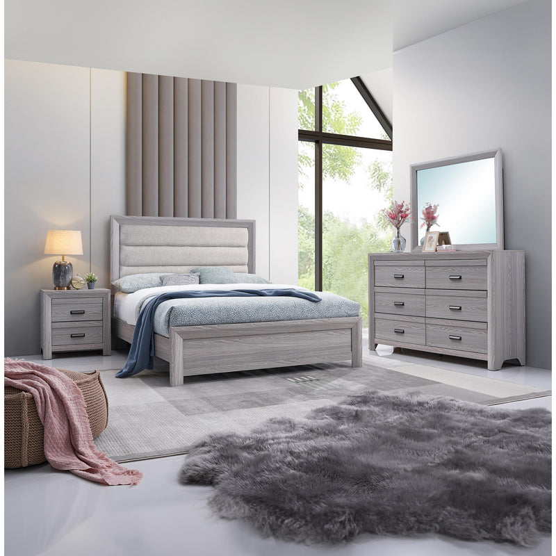  Size_King  -- Adelaide Upholstered Panel Bed IMAGE 3