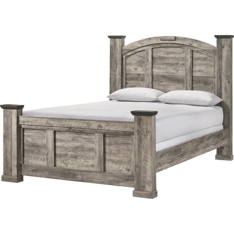  Size_Queen  -- Ella Mae B6840-Q Queen Poster Bed IMAGE 1