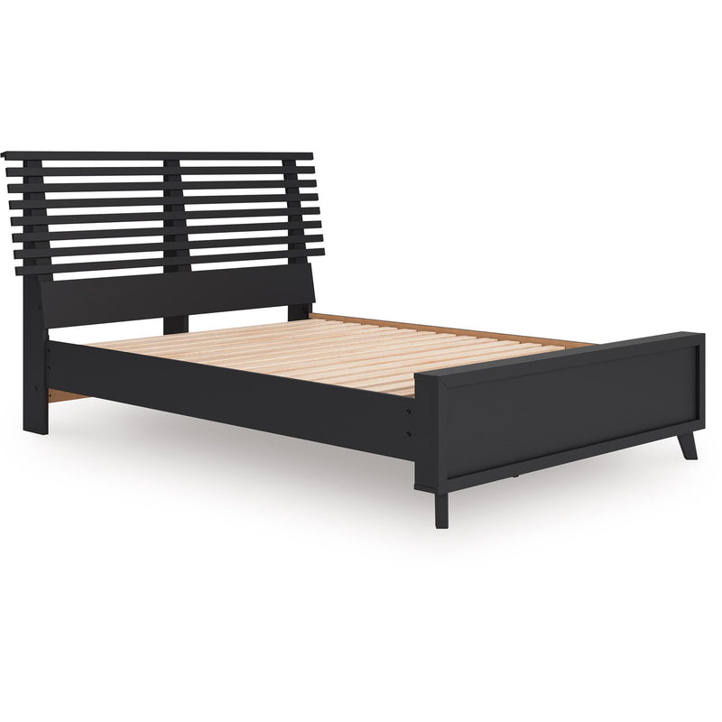  Size_Full  -- Danziar B1013B23 Full Slat Panel Bed IMAGE 5
