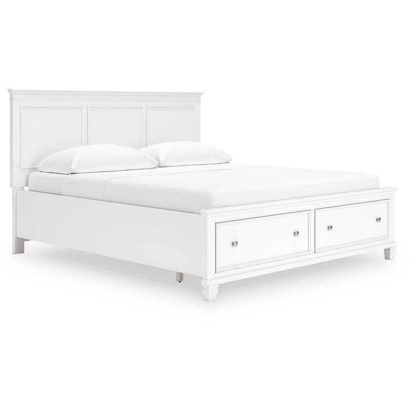  Size_California King  -- Fortman B680B23 California King Panel Storage Bed IMAGE 1