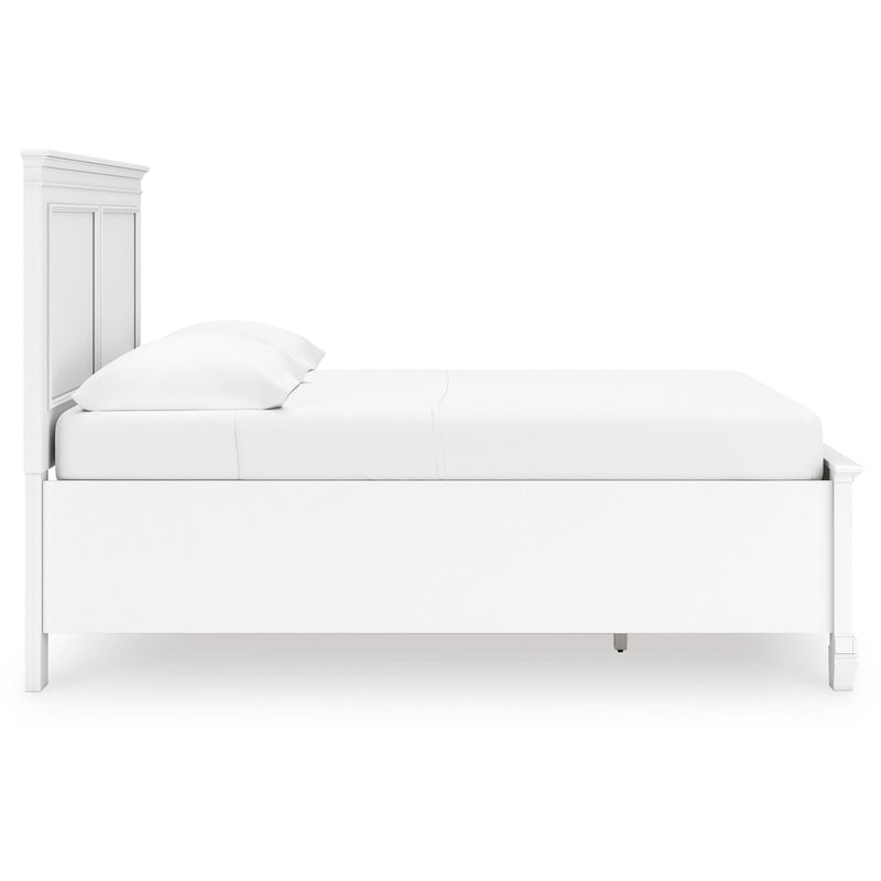  Size_Full  -- Fortman B680B25 Full Panel Storage Bed IMAGE 4
