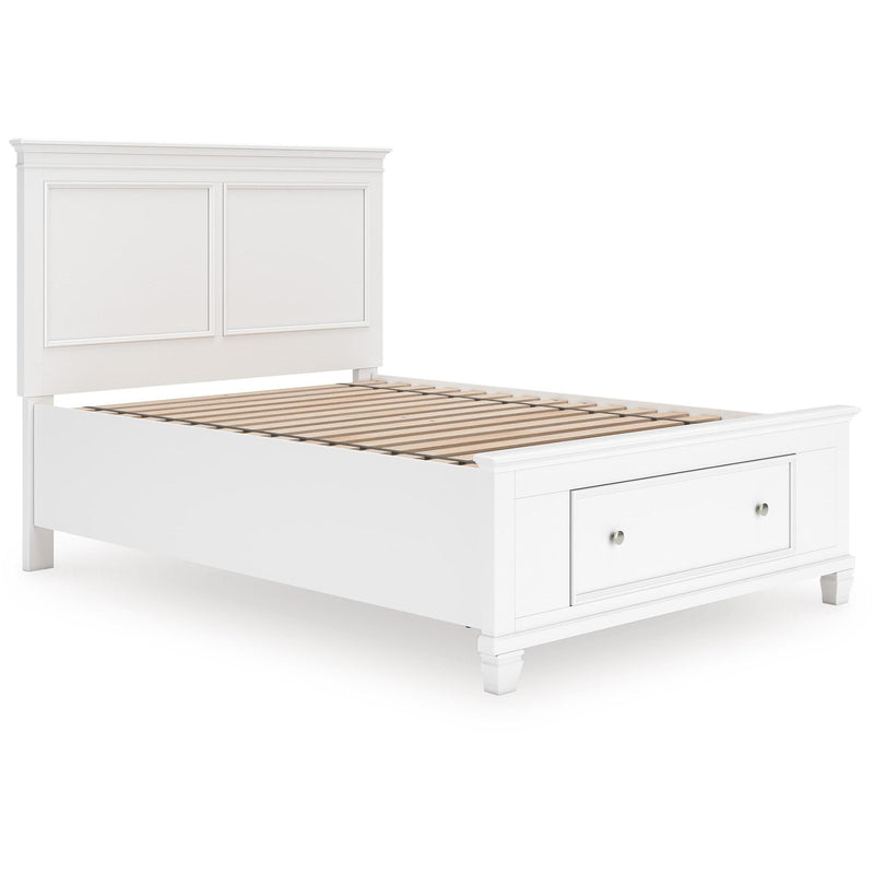  Size_Full  -- Fortman B680B25 Full Panel Storage Bed IMAGE 6