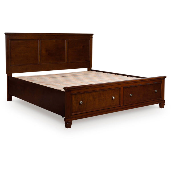  Size_King  -- Danabrin King Panel Bed with Storage IMAGE 1