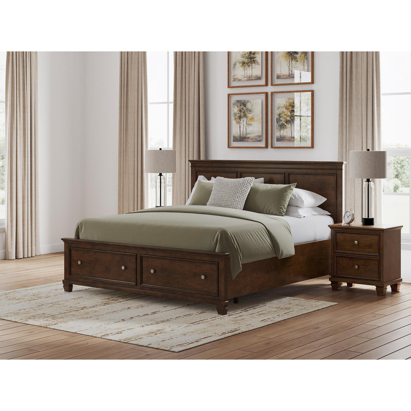  Size_California King  -- Danabrin B685B19 California King Panel Storage Bed IMAGE 5