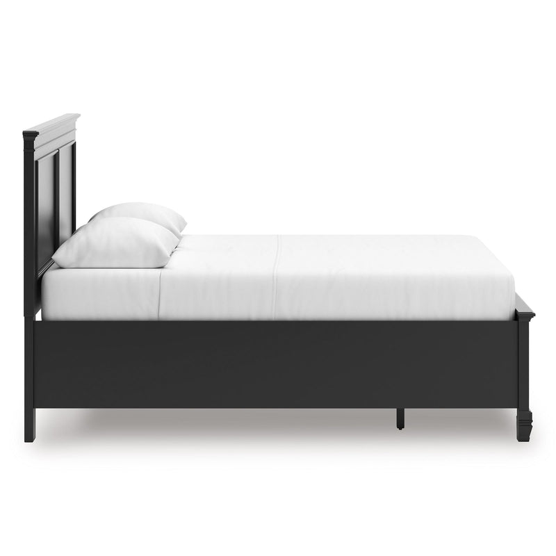  Size_Queen  -- Lanolee Panel Bed with Storage IMAGE 4