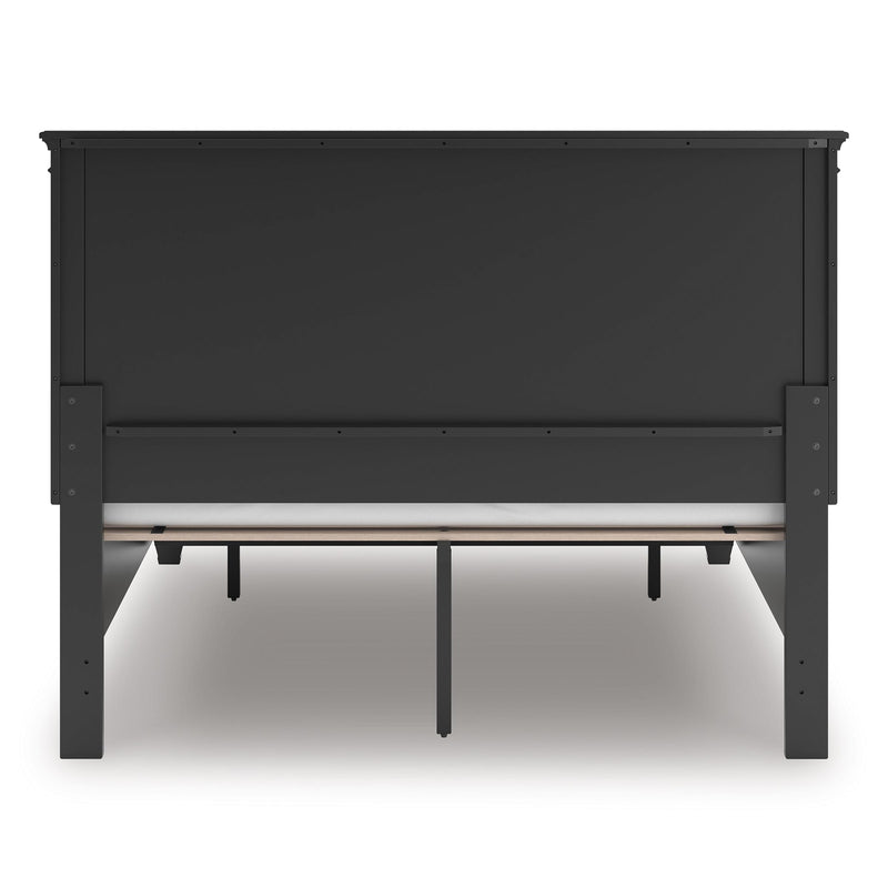  Size_Queen  -- Lanolee Panel Bed with Storage IMAGE 5