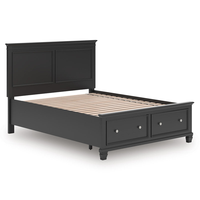  Size_Queen  -- Lanolee Panel Bed with Storage IMAGE 6