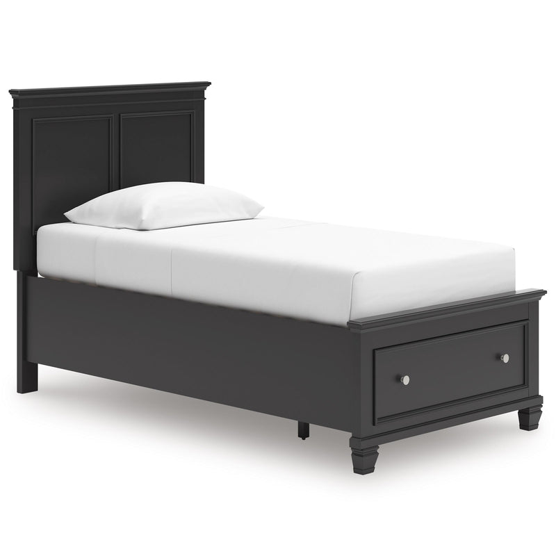  Size_Twin  -- Lanolee B687B21 Twin Panel Storage Bed IMAGE 1