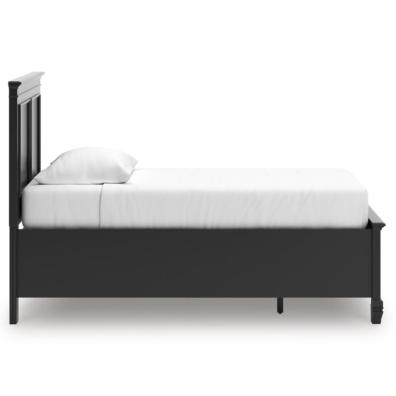  Size_Twin  -- Lanolee B687B21 Twin Panel Storage Bed IMAGE 4