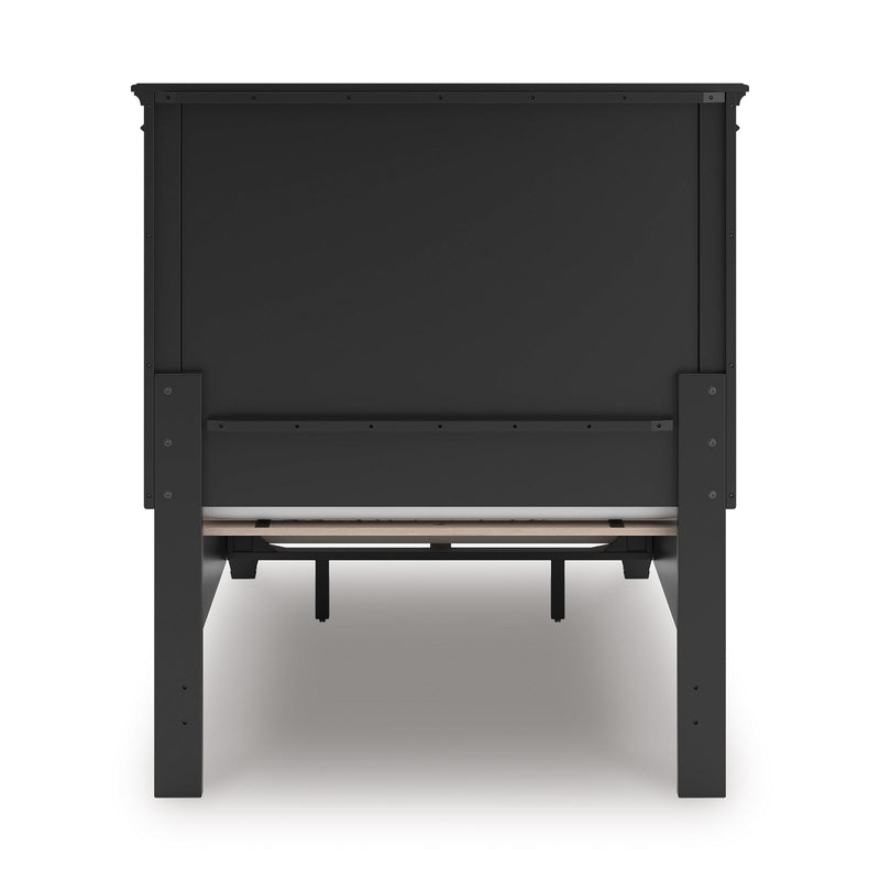  Size_Twin  -- Lanolee B687B21 Twin Panel Storage Bed IMAGE 5