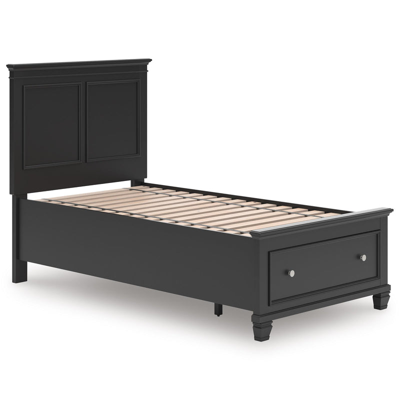  Size_Twin  -- Lanolee B687B21 Twin Panel Storage Bed IMAGE 6