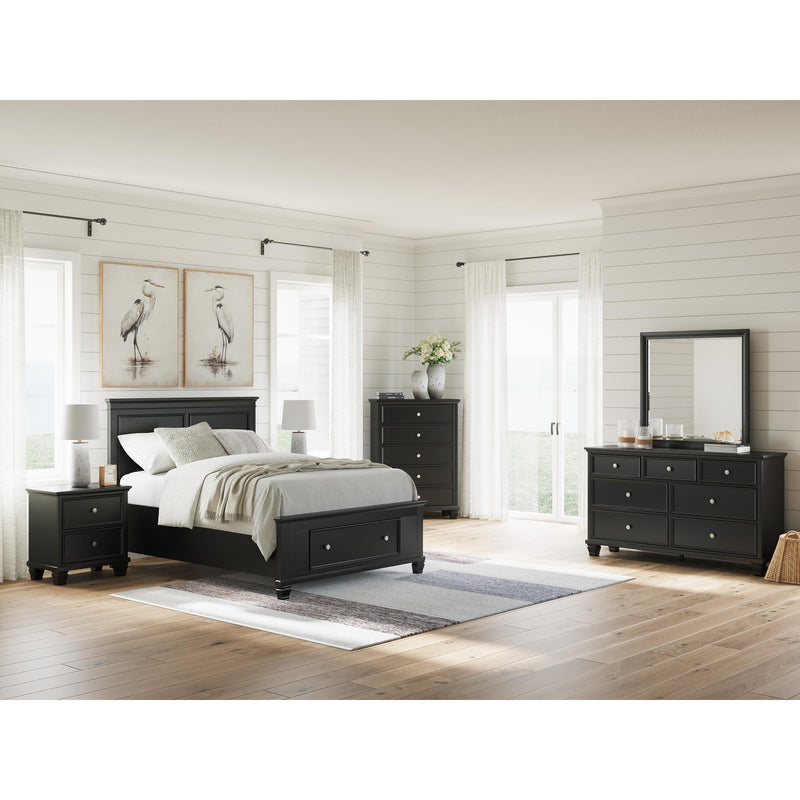  Size_Full  -- Lanolee B687B22 Full Panel Storage Bed IMAGE 9