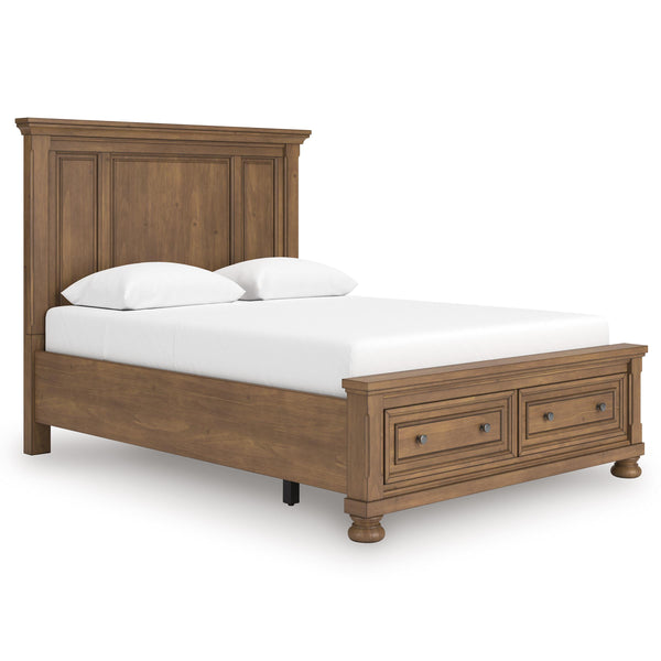  Size_Queen  -- Feddinger Panel Bed with Storage IMAGE 1
