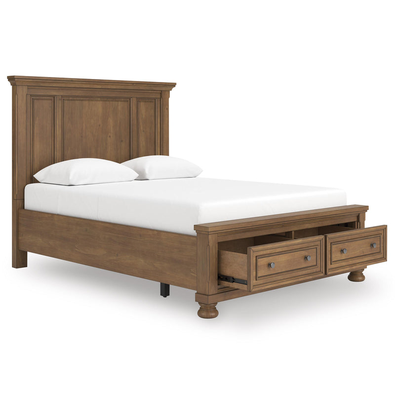  Size_Queen  -- Feddinger Panel Bed with Storage IMAGE 2