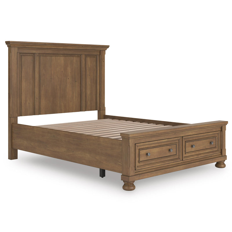  Size_Queen  -- Feddinger Panel Bed with Storage IMAGE 6